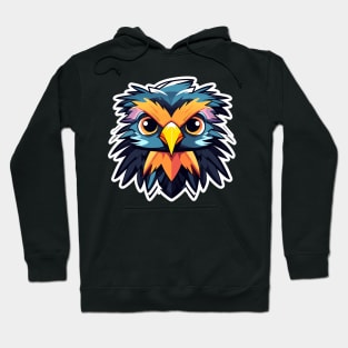 Eagle Bird Illustration Hoodie